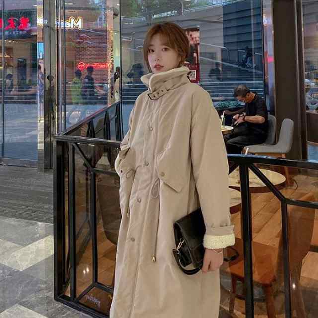 商品説明モッズコート レディース ボアコート アウター ジャケット ロングコート もこもこ 冬 暖かい 防寒 20代 30代 40代 50代 2020秋冬新作